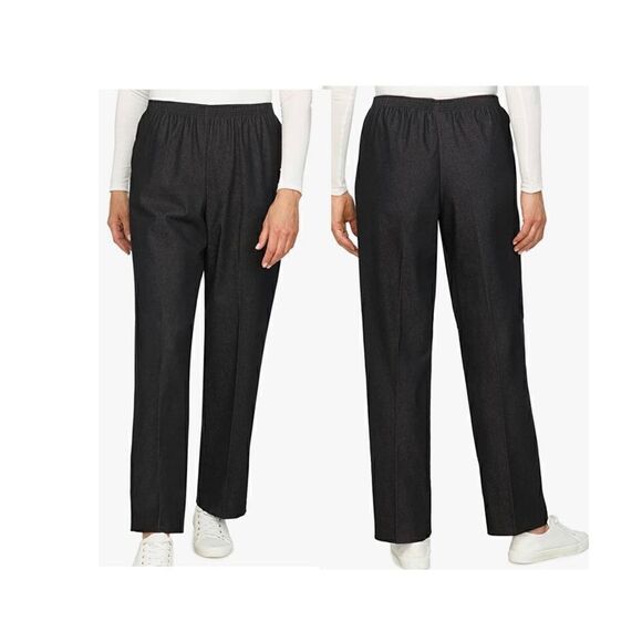 Alfred Dunner Women's Missy Denim Proportioned Short Pant - Picture 1 of 5